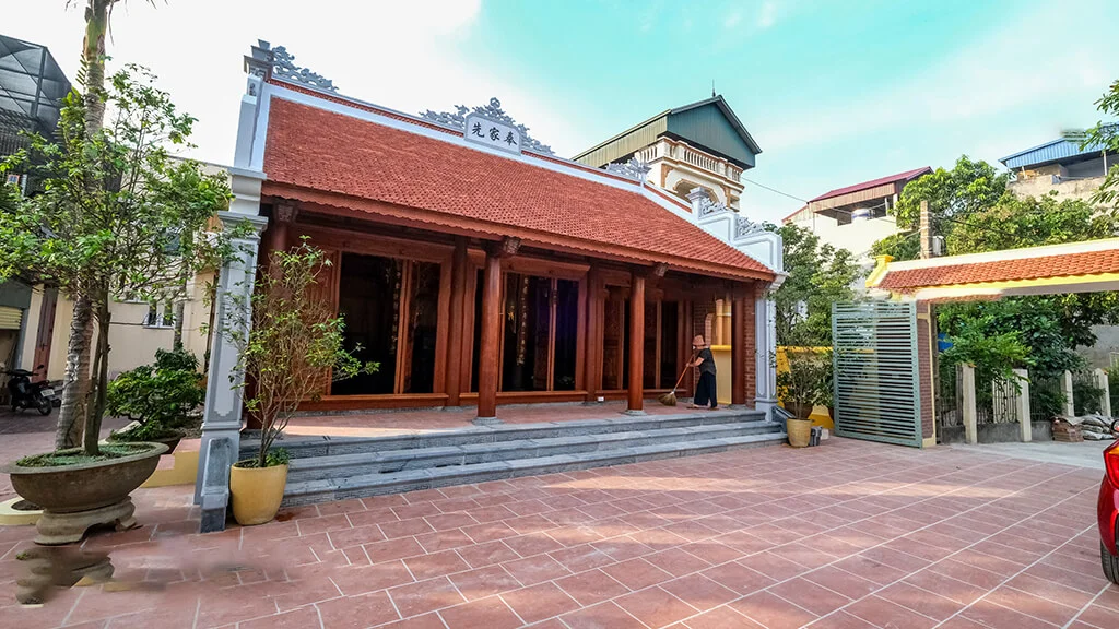 Xây dựng nhà gỗ 3 gian kết hợp nhà ở đang rất được ưu chuộng