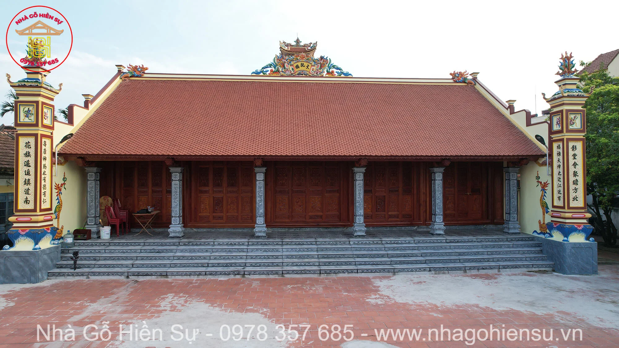 Nhà từ đường có những nét riêng không thể nhầm lẫn với những công trình khác