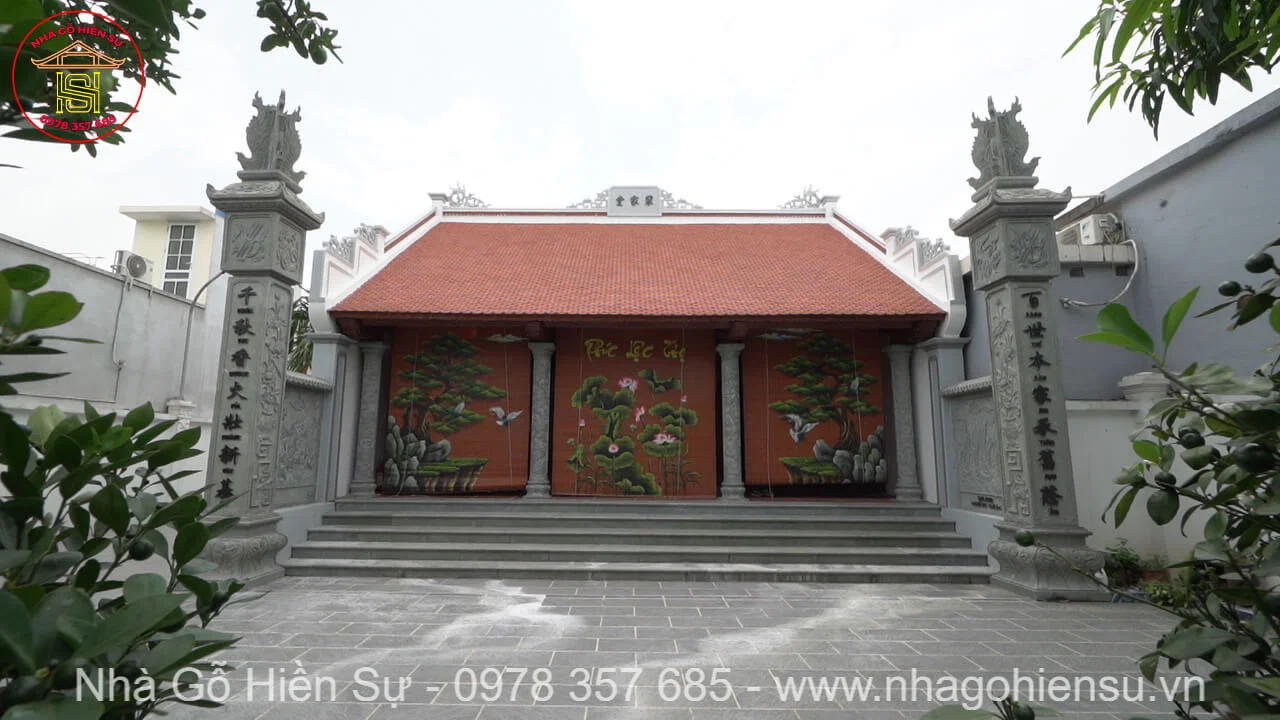 Từ đường (nhà thờ họ) đã gắn liền với văn hoá tâm linh của người Việt từ rất lâu rồi