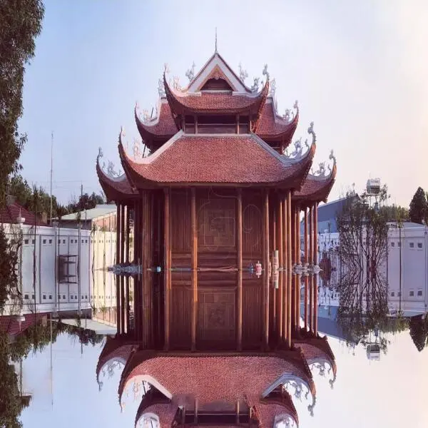 Đối song quan và cách cú trong kiến trúc nhà gỗ cổ truyền