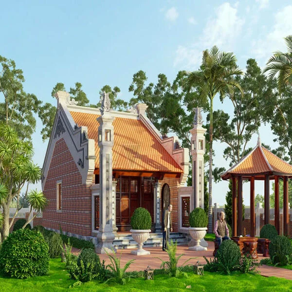 [TOP 5] Mẫu nhà thờ 1 gian đẹp, có kích thước tham khảo chi tiết