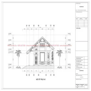 Kích thước nhà thờ (từ đường) chuẩn phong thủy [MỚI NHẤT 2025]