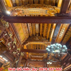 Thiết kế điện cho nhà gỗ cổ truyền đảm bảo An Toàn & Thẩm Mỹ