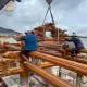 Công trình nhà gỗ 4 vì 3 gian, 18 cột tại Trà Lũ, Xuân Trường, Nam Định