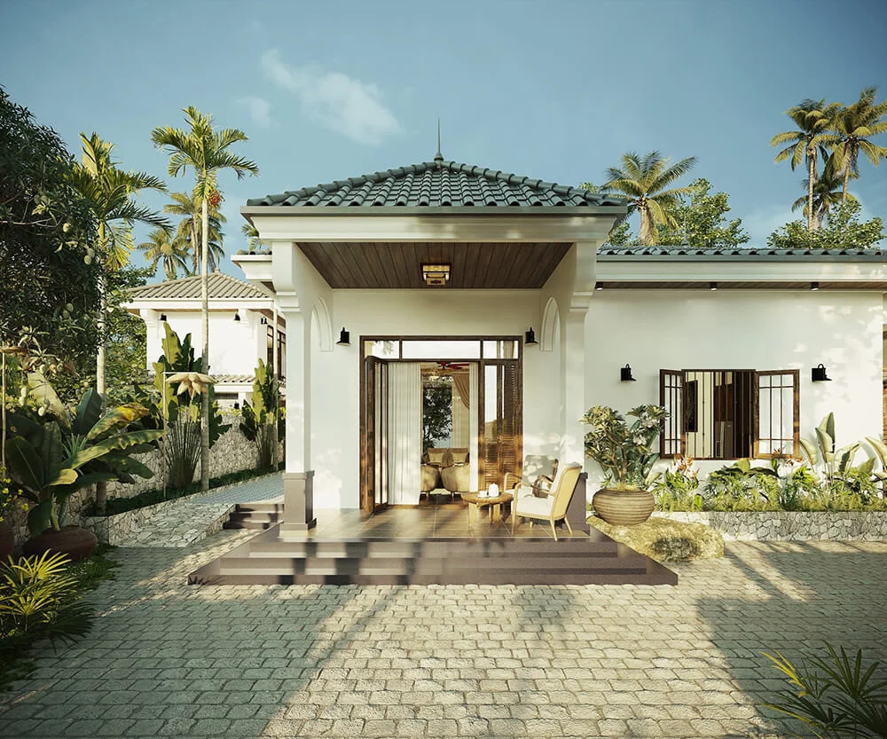 kiến trúc của nhà tứ hợp viện