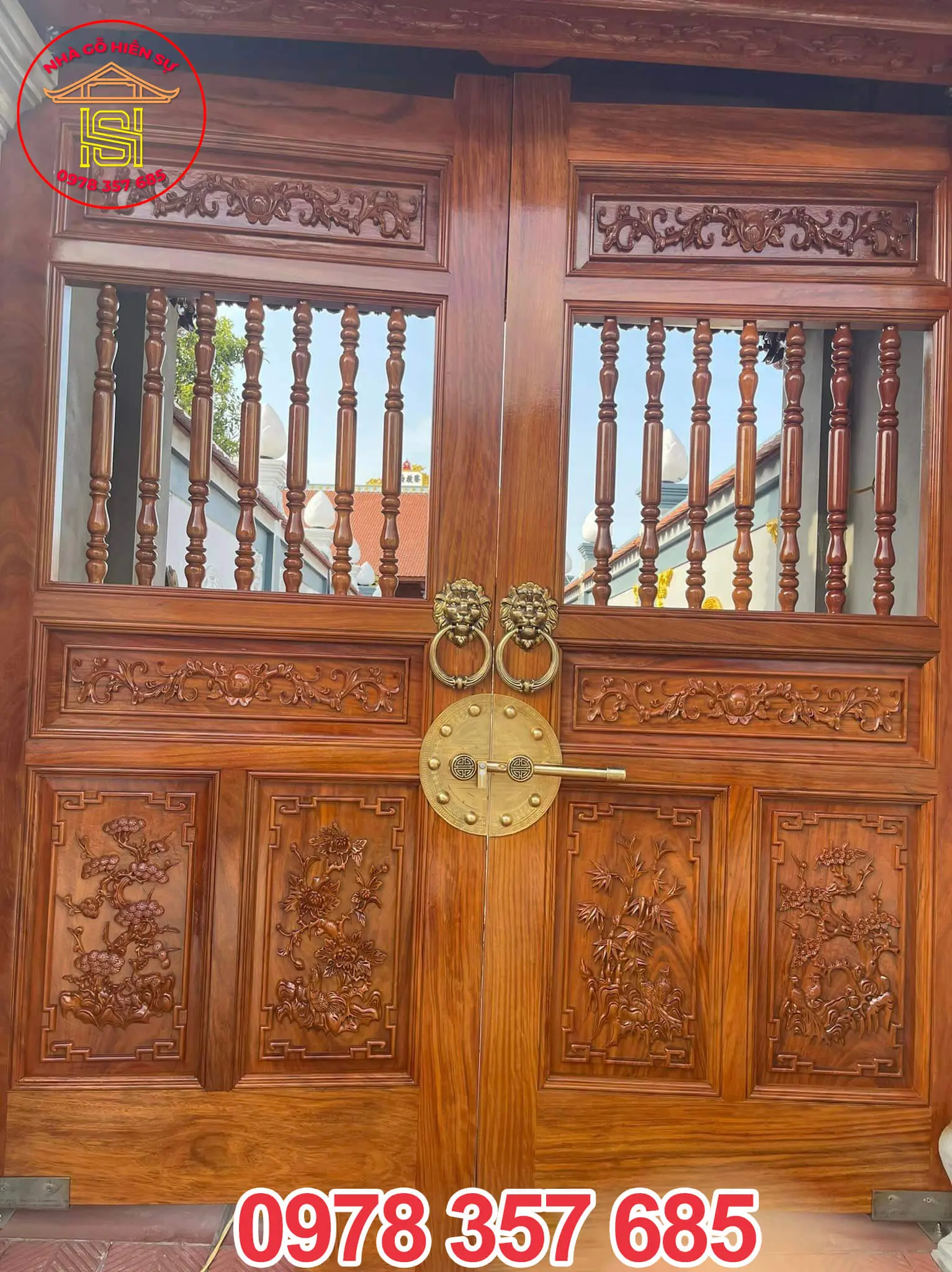 Ý nghĩa sâu sắc của cổng gỗ